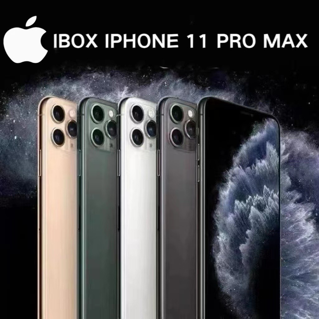 promo spesial lBOX IPHONE 11 PRO/PRO MAX 64GB/256G FULLSET SECONDHAND NEW ORIGINAL