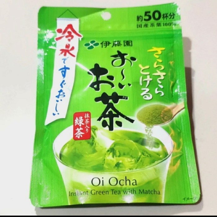 

ITO EN / ITOEN OI OCHA GREEN TEA MATCHA POWDER INSTANT No 1 JAPAN - HOT/ COLD WATER