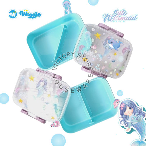 WIGGLE PP05 Kotak Makan Anak Sekolah Lunch Box 750Ml | Kotak Bekal Anti Tumpah