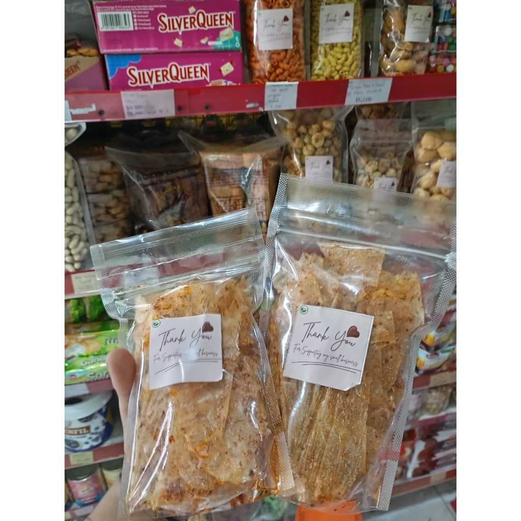 

Keripik Kaca cemilan keluarga 100gr Cemilan Enak Original