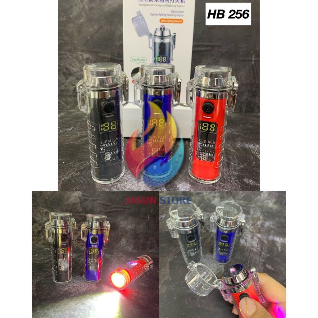 KOREK API ELEKTRIK PLASMA CHARGER PLUS SENTER WATERPROOF