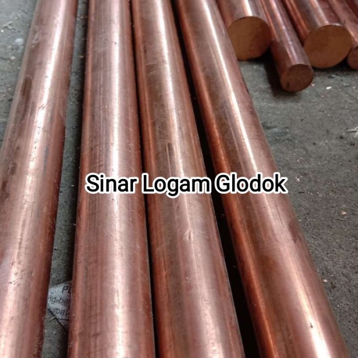 as tembaga CUCR ZR diameter 22mm x 700mm tembaga batang asli import