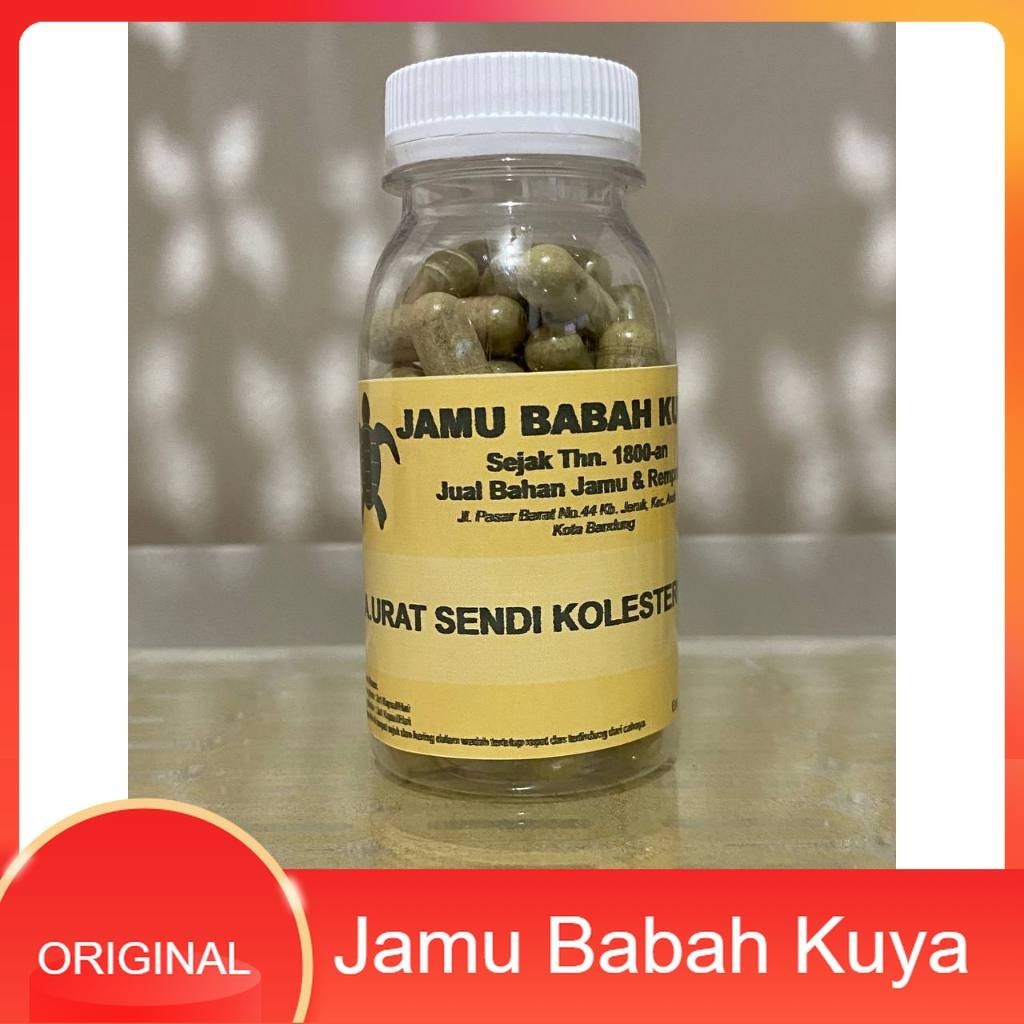 

Jamu Babah Kuya Asam Urat, Sendi, Kolesterol (50 Kapsul) Herbal