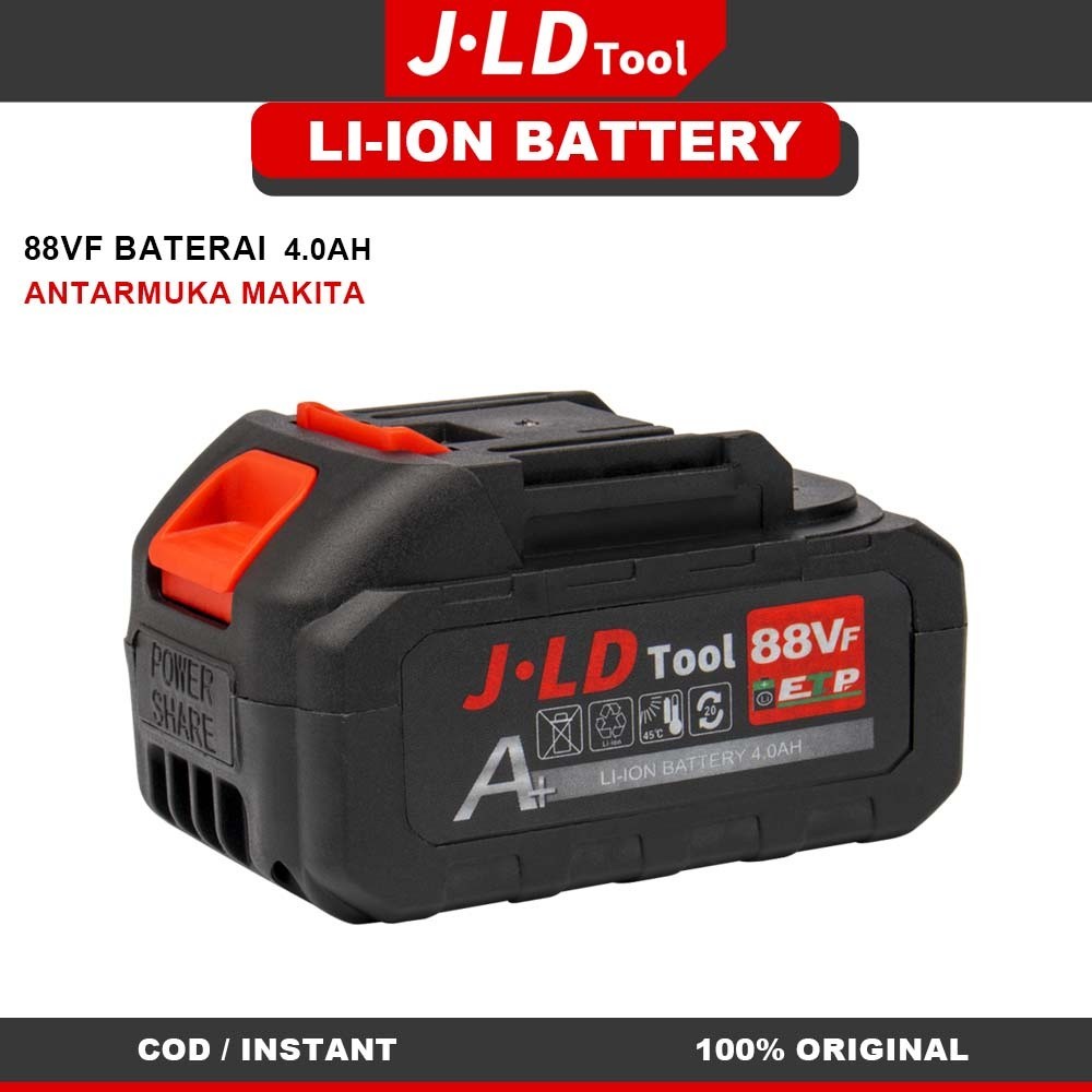 PZ03 JLD 4.0Ah BATERAI MESIN BOR BY JLD bor baterai 88VF BATERAI CORDLESS Kompatibel dengan produk J