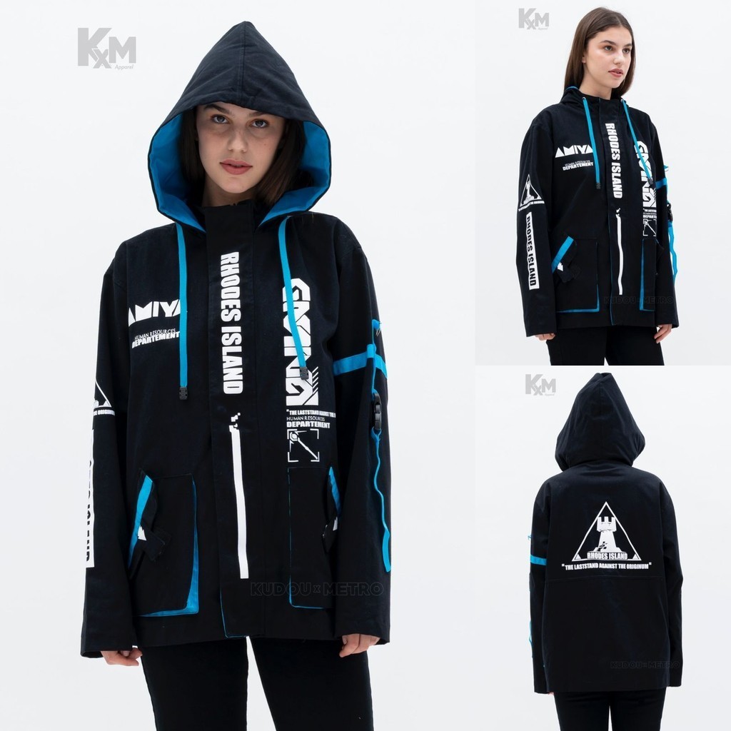 COD Jaket Parka Amiya Rhodes Island Arknight Doktah