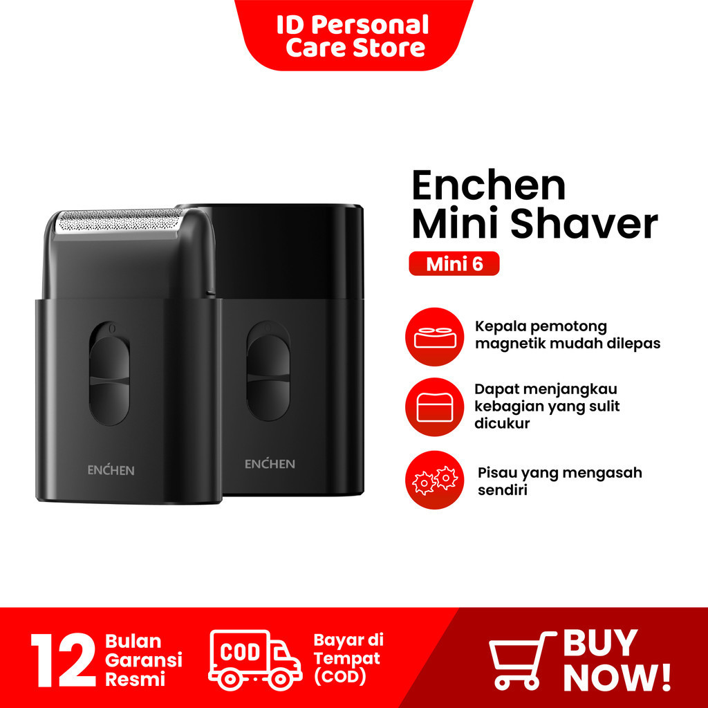 ENCHEN MS003 Alat Cukur Elektrik Alat Cukur Kumis Jenggot Portable Slim mini Electric Shaver