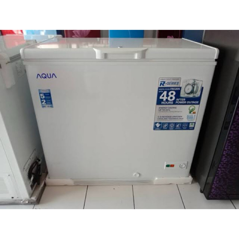 Promo BOX ATAU CHEST FREEZER Aqua 200 liter