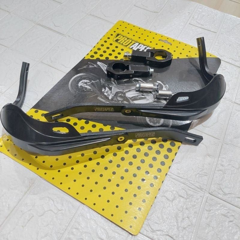 [ FURMOTOR ] HANDGUARD TULANG PLUS COVER PELINDUNG STANG PROTAPER  MOTOR KLX SUPERMOTO XRIDE BEAT TR