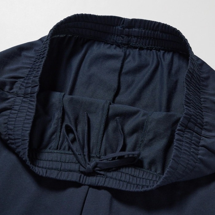 ✨BESTSELLER✨ -JASTIP AIRism Katun Set Kaos Celana Pria Set Piyama Baju Tidur UNIQLO - MESH BLACK, S