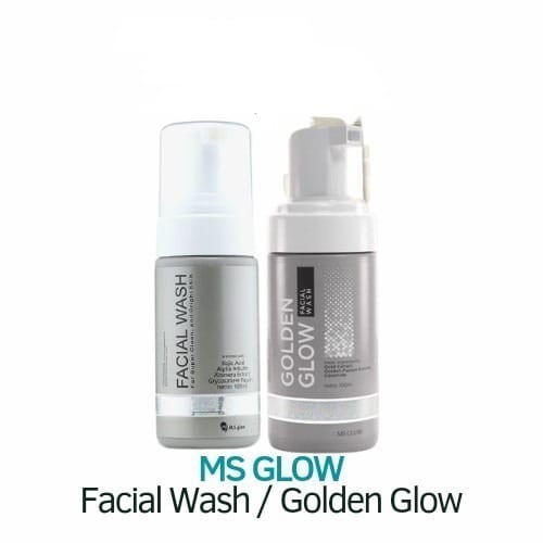 MS GLOW Facial Wash / Sabun Wajah MS Glow Acne glowing MsGlow Golden Glow Facial Wash