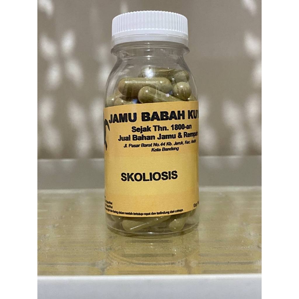 

Jamu Babah Kuya - Skoliosis (50 Kapsul) Herbal