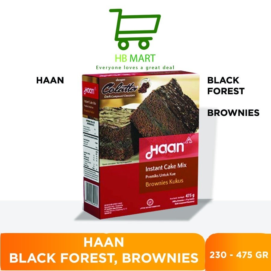 

HAAN BROWNIES KUKUS 475 GR