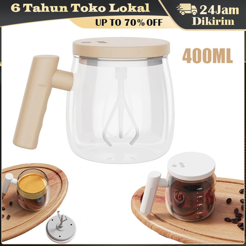 400ML Gelas Pengaduk Portabel / Gelas Aduk Otomatis / Gelas Pengaduk Otomatis / Gelas Pengaduk / Sti