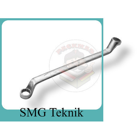 Best TEKIRO Kunci Ring 75 Derajat Degree SUNK PANEL 6x7 sampai 16x17 - 16x17 ESD894