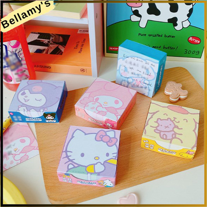 

COD✨Kartun Sanrio note pad memo belajar siswa Catatan tempel buku pegangan lucu Jepang-be