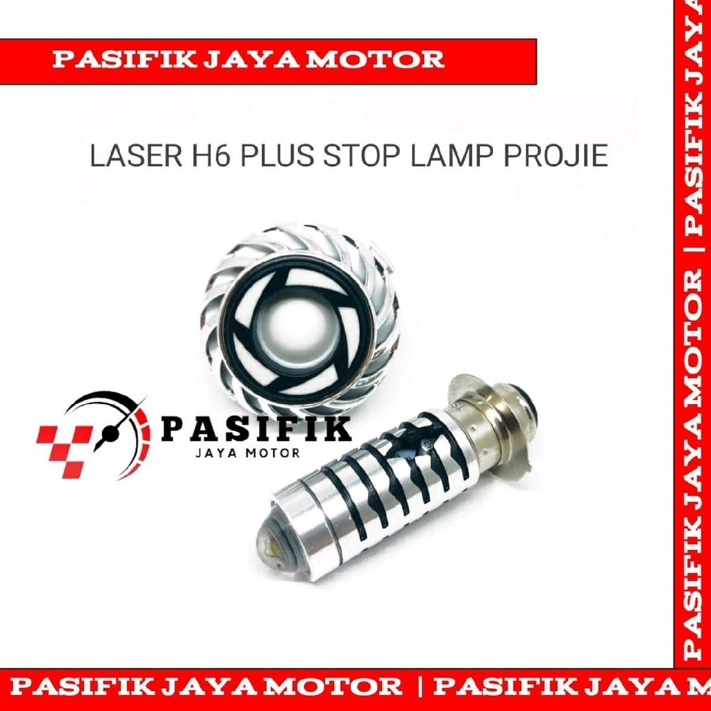 PAKET LASER H6 DAN STOP LAMP PROJIE MINI