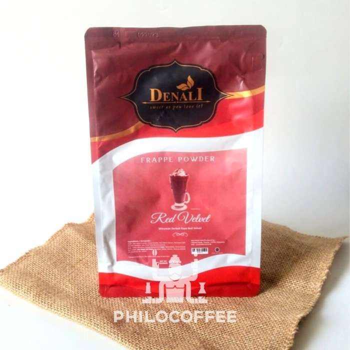 

[Ready] Denali Red Velvet Frappe Powder 800g | Bubuk Frappe Denali