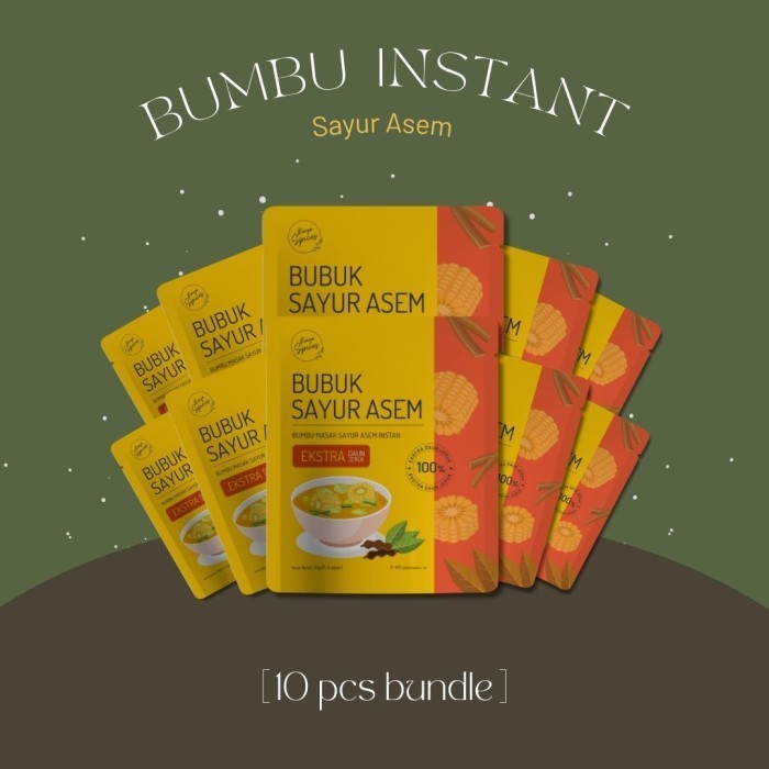 

[Bumbu Instan] Raya Spices - Bumbu Masak Sayur Asem 30g (10pcs)