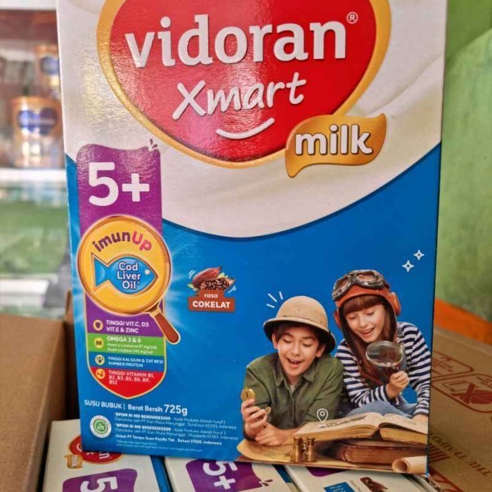 

Susu Vidoran Xmart 5+ Cokelat 700g