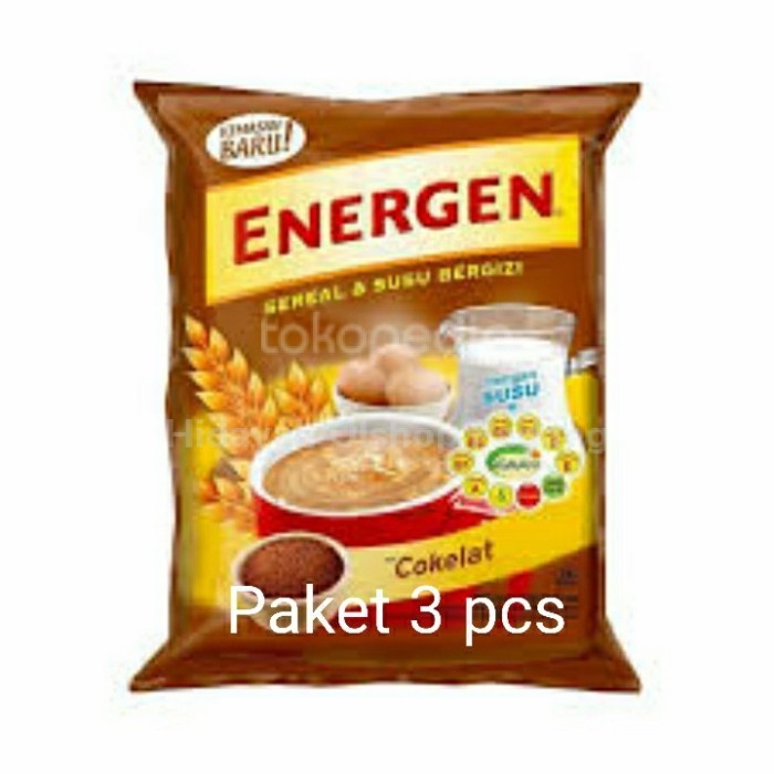 

Energen Coklat 34 gr paket 3 pcs