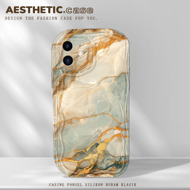 Aesthetic unik dan lucu cewek softcase silikon android for oppo a16 a15 a9 a7 a5 a12 a16s a31 a93 a1