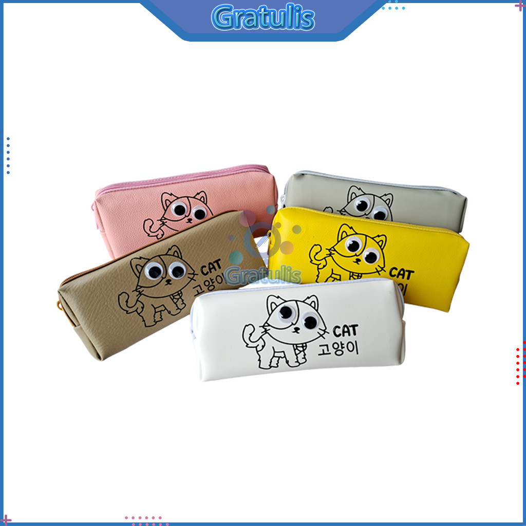 

KOTAK PENSIL SHINTOENG ST-271A (1 PCS) / PENCILS CASE / DOMPET AKSESORIS MAKE UP / TEMPAT PINSIL KAIN MOTIF KUCING