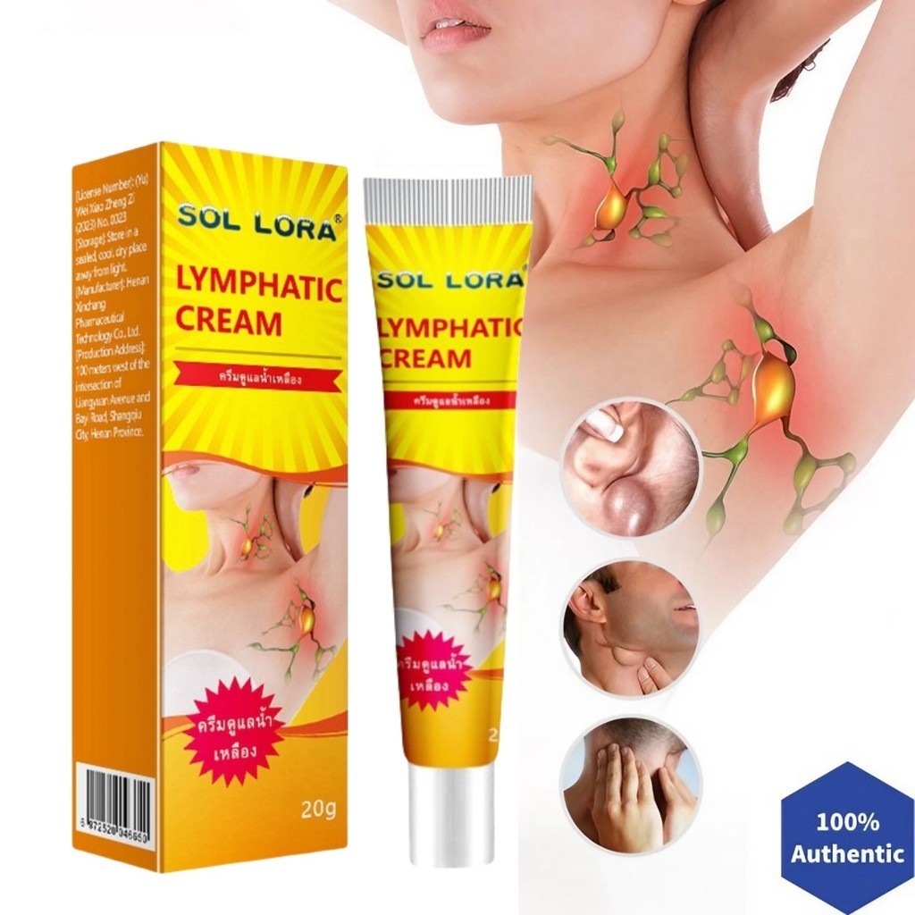 SOL LORA Lymph Node Removal Cream Lymph Detoxification Cream Lymph Cream Lymphatic Drainage Lymph Ca