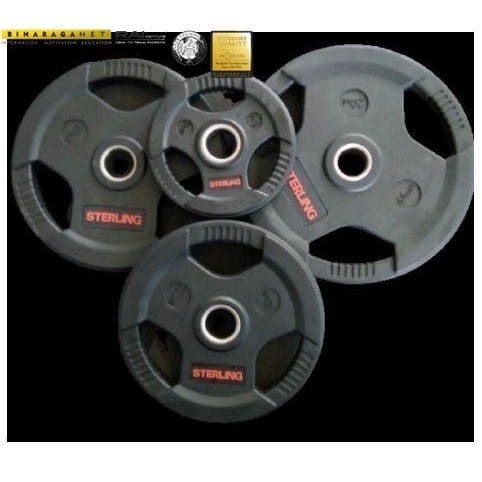 Rubber Weight Plate Black 20KG