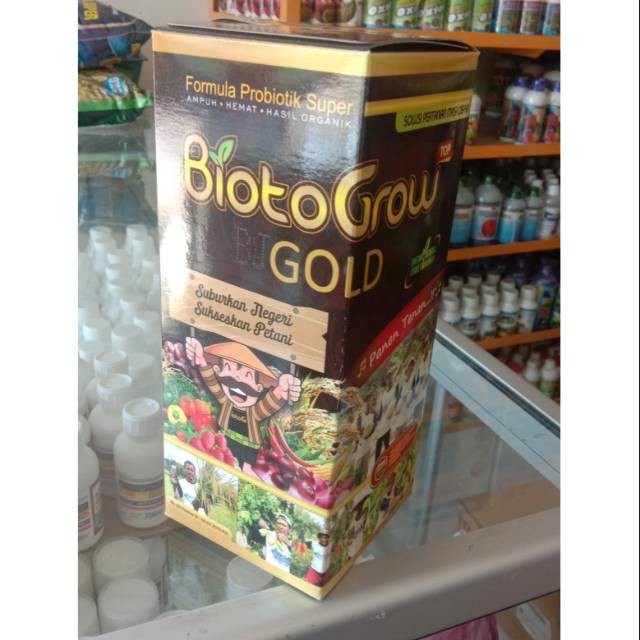 BiotoGrow GOLD Pupuk hayati mikroba