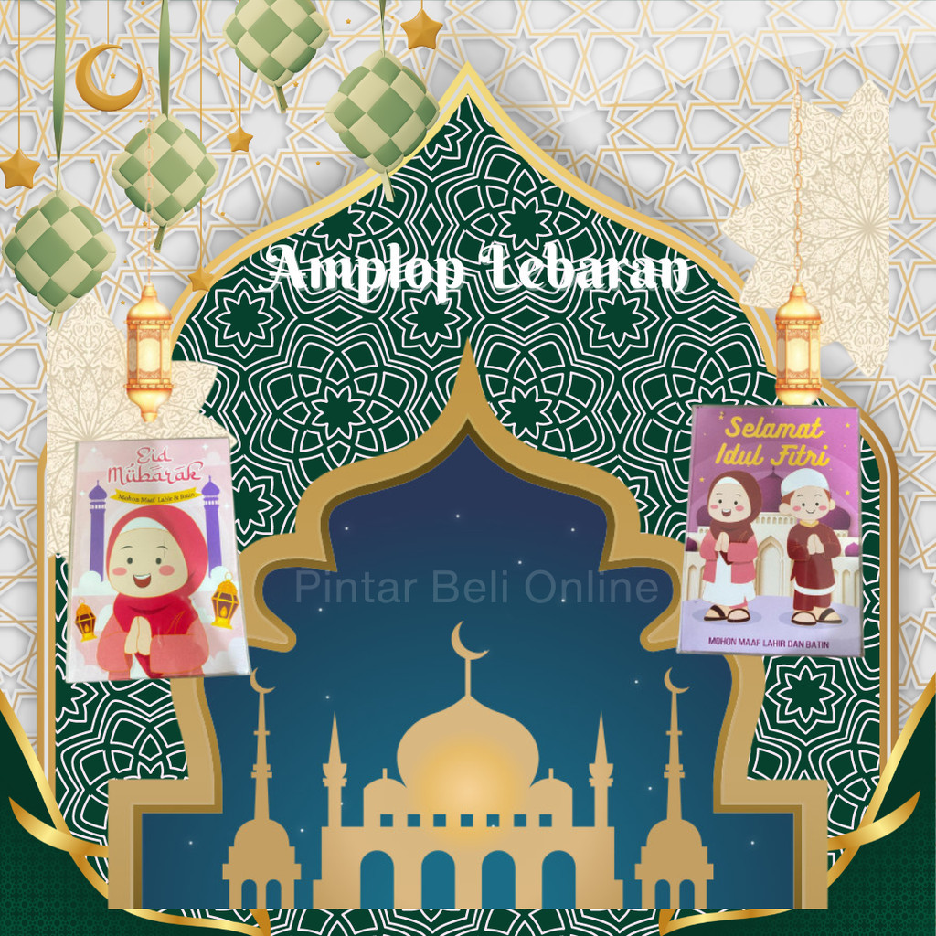 

Amplop Lebaran Karakter Lucu / Amplop Lebaran IDUL FITRI / Amplop Lebaran Idul Fitri (isi 50pcs) Amplop Karakter