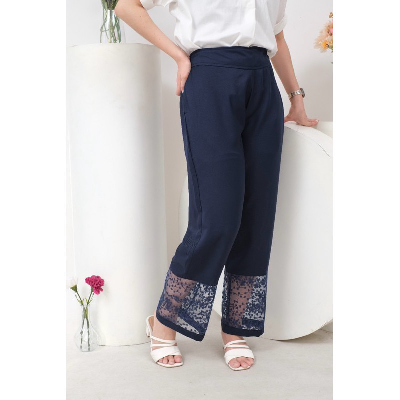 CELANA WANITA/CELANA KULOT/KULOT RENDA/LAURA PANTS
