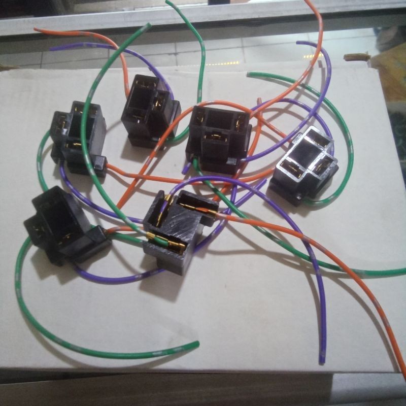 Soket lampu daymaker soket h4 vixion