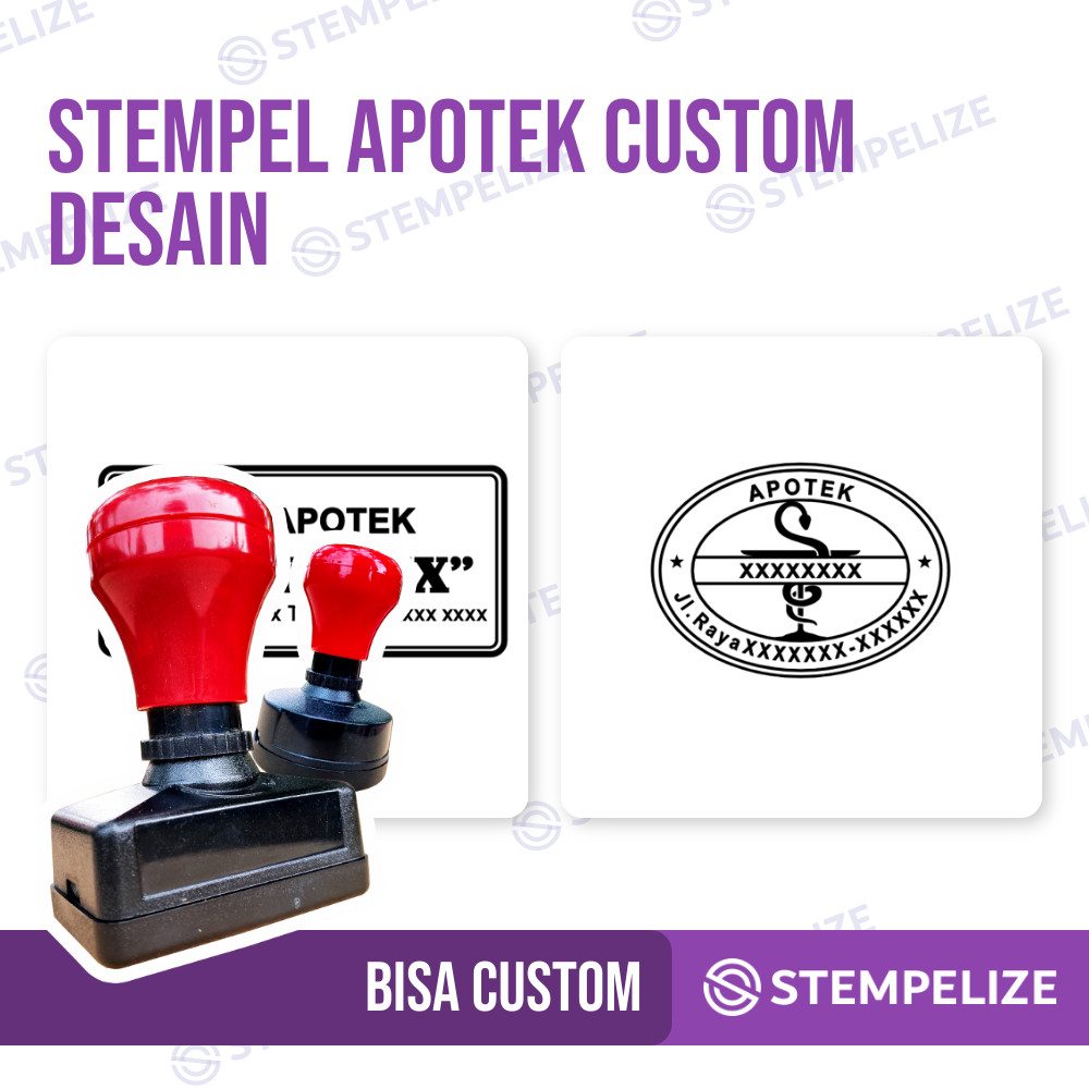 

Stempel Apotek Custom Desain