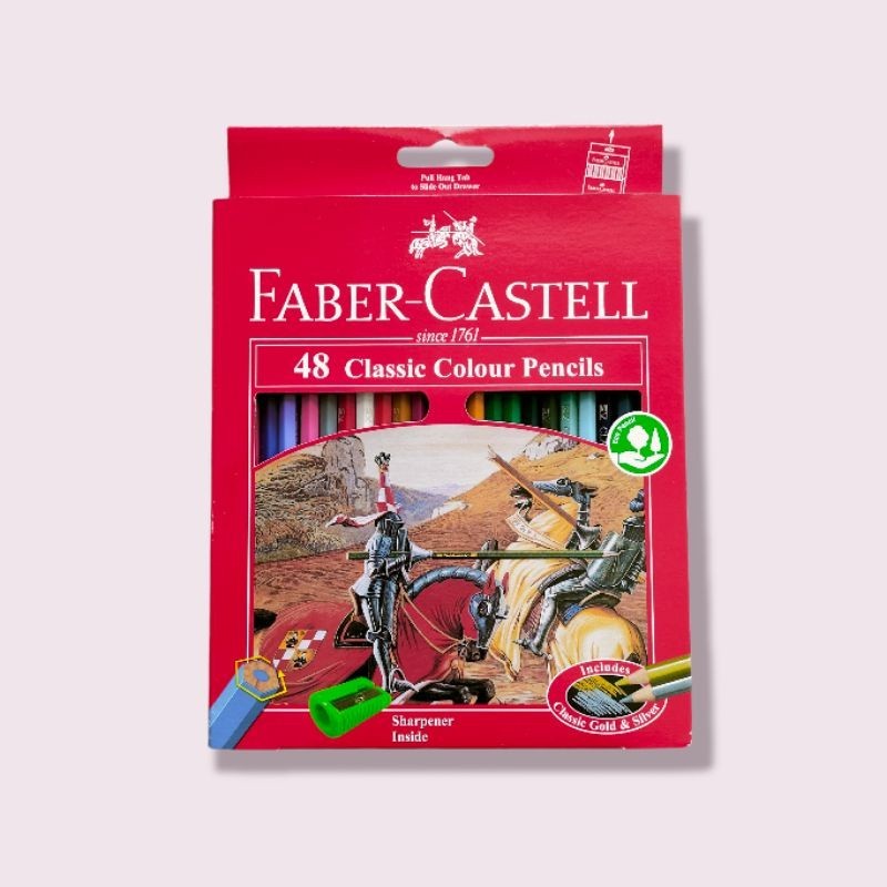 

Pensil 48 warna Classic L Faber castell - ABO