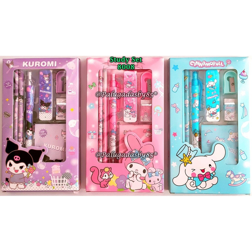 

(1 Set) Study Set Sanrio 8008 BISA PILIH MOTIF / Study Set 8008 / Study Set GXIMP 8008