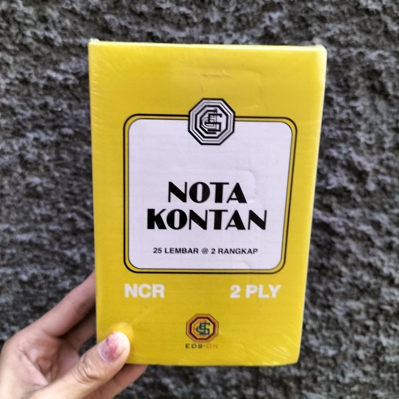 

[10Buku] Nota Kecil 2PLY Murah - ABO