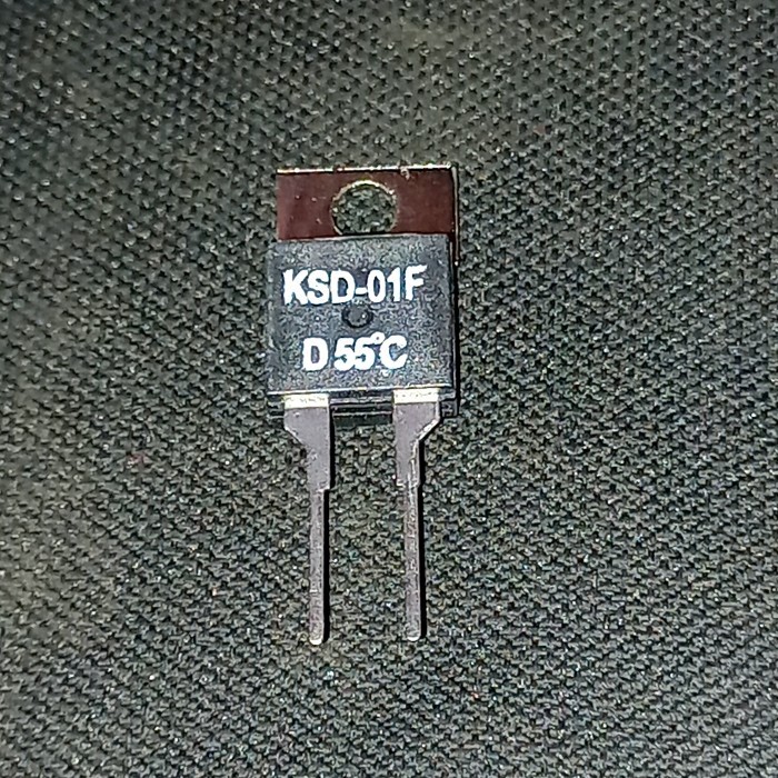 KSD-01F D 55°C 55C Bimetal thermostat termostat sensor suhu 55 derajat F