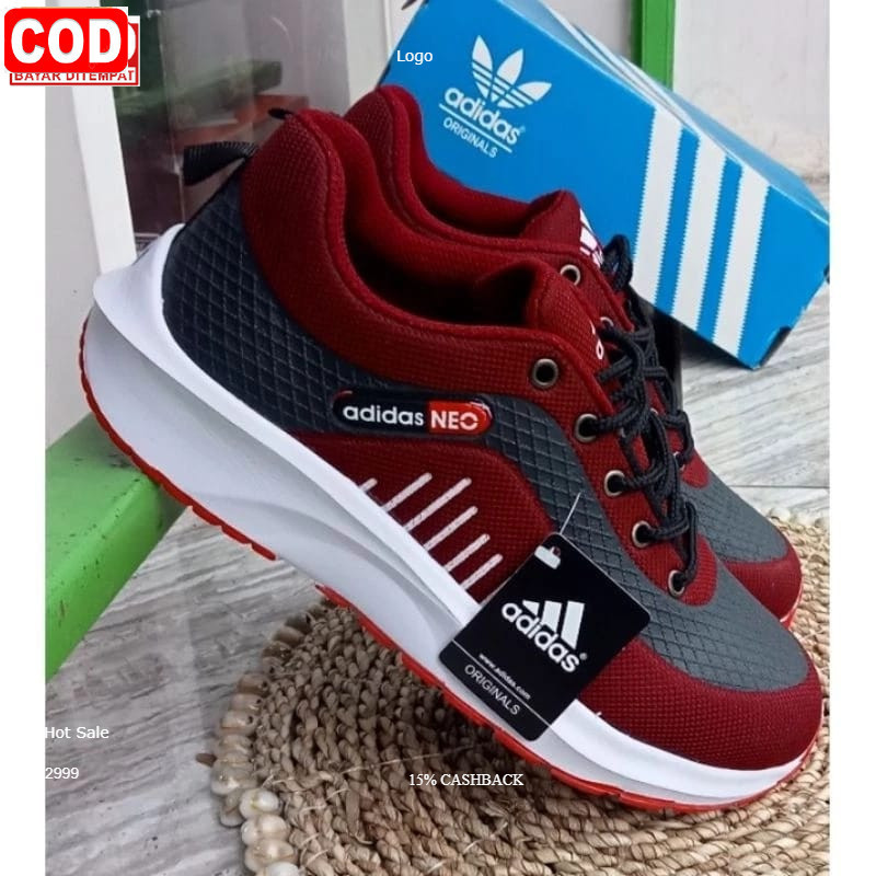 Sepatu Pria Neo Adidas Sepatu Sneakers terbaru
