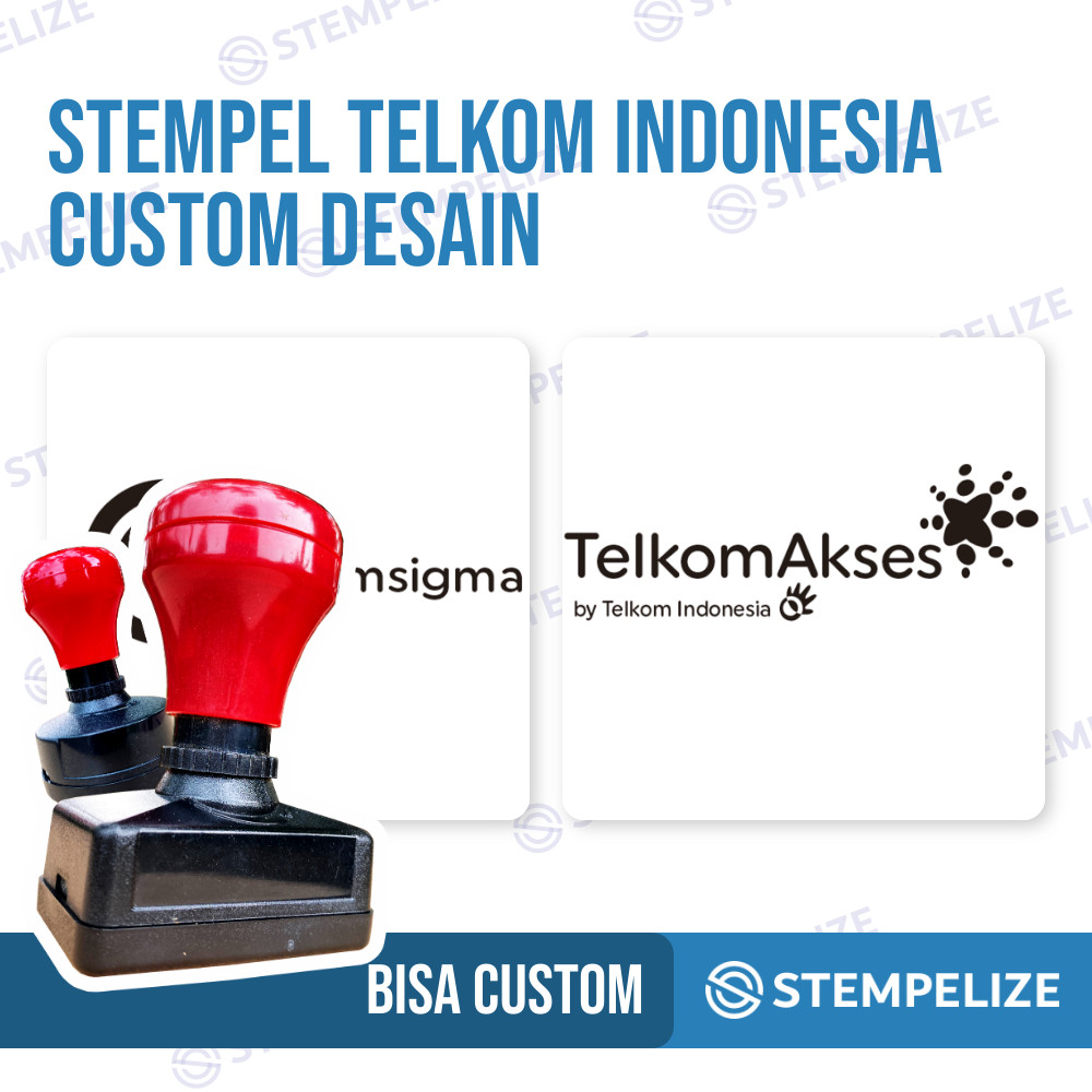 

Stempel Telkom Indonesia Custom Desain