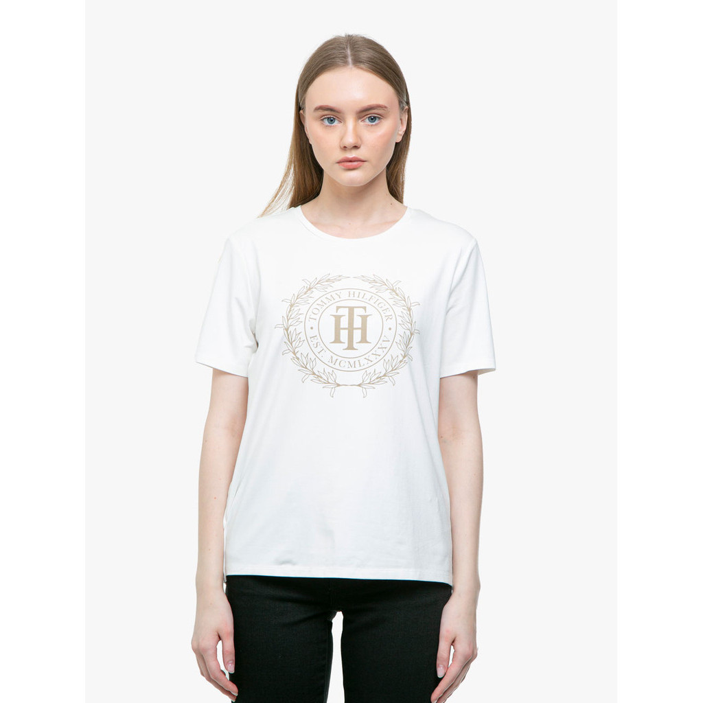 TOMMY HILFIGER - PRINTED SHIELD T-SHIRT