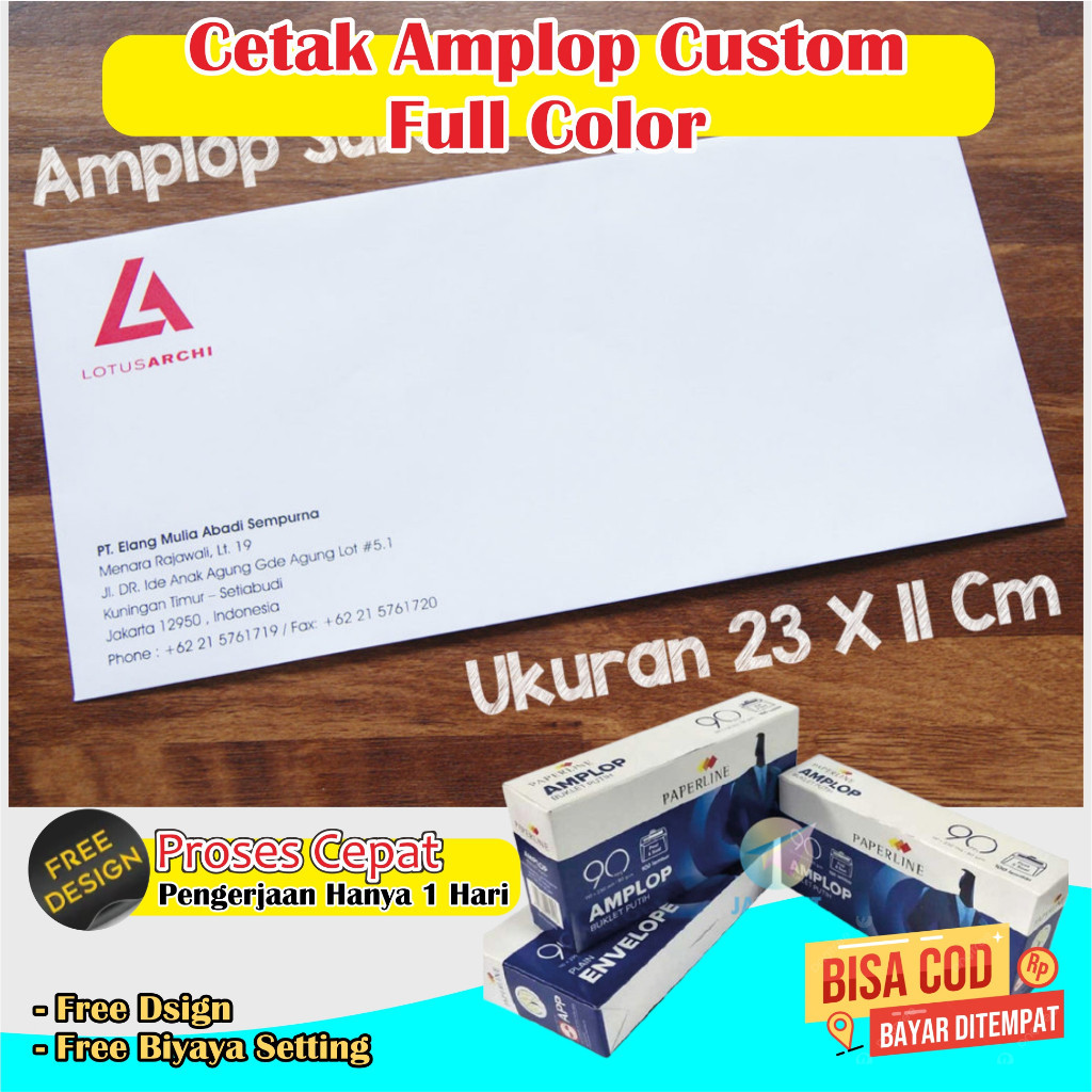 

cetak amplop custom nama intasi perusahaan amplop custom amplop nama kondangan amplop putih 1 box