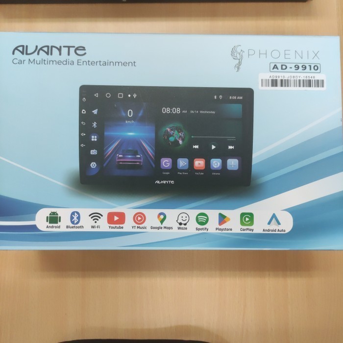 HEAD UNIT ANDROID 9 INCH AVANTE 2/32 PHOENIX AD-9910 / HEAD UNIT ANDROID AVANTE 9 INCH PHOENIX 2/32 