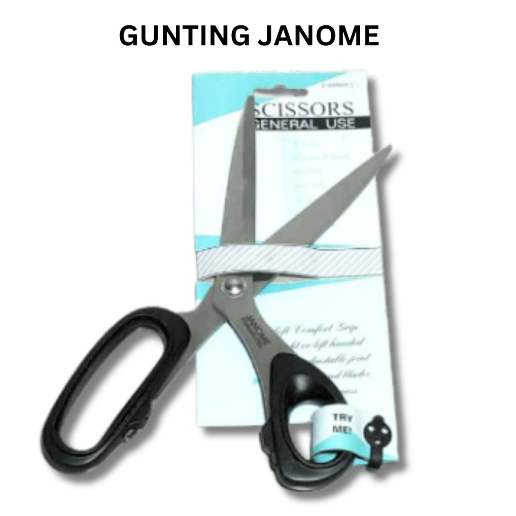 

Gunting Kain JANOME 8.5 Inch (216 mm) JunDW