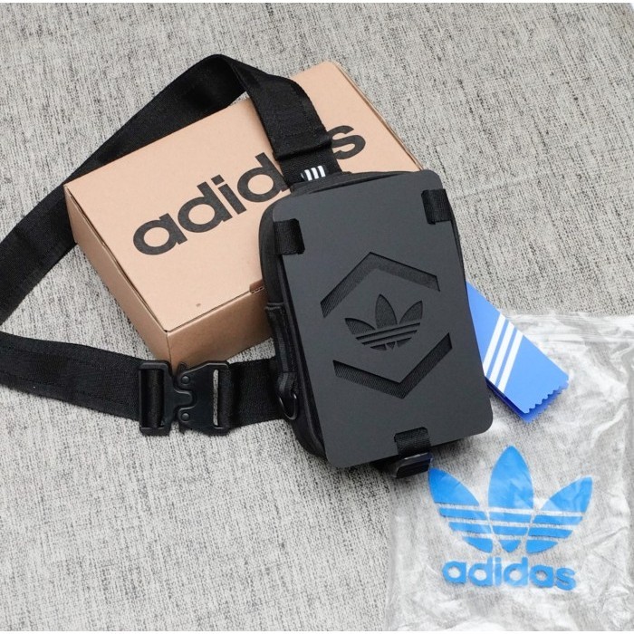 [TERMURAH] Slingbag Adidas hip pack akrilik original with box - Grosir