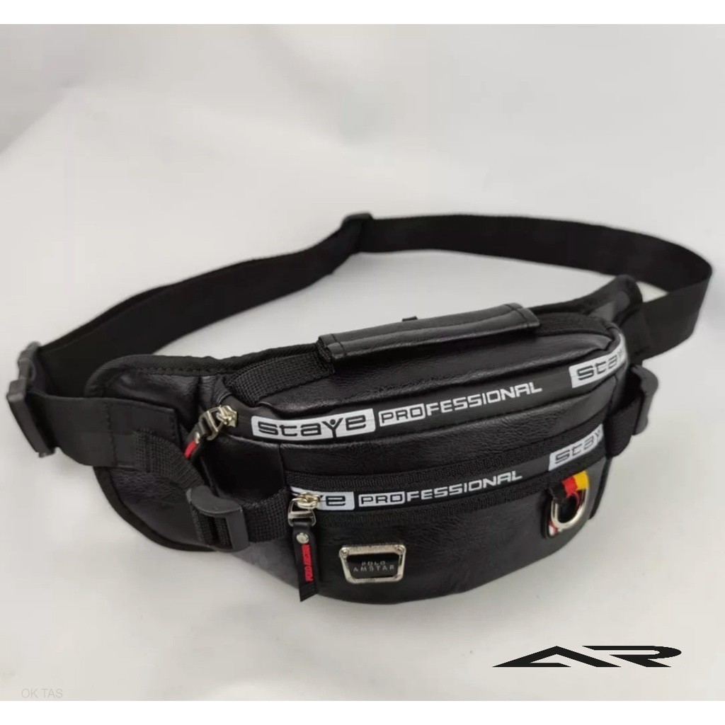 TAS SELEMPANG PRIA Waistbag Original POLO AMSTAR