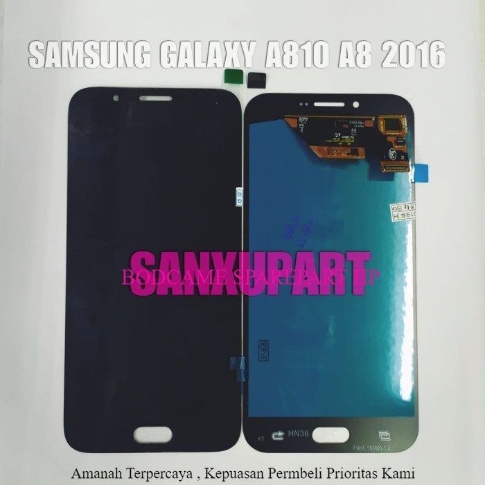 LCD TOUCHSCREEN SAMSUNG GALAXY A810 A8 2016 1set original