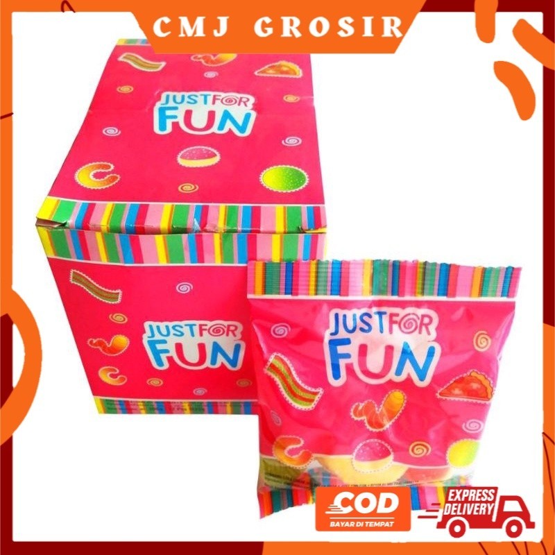 

GROSIR YUPI JUST FOR FUN BOX isi 12 PCS - ( HARGA PER BOX )