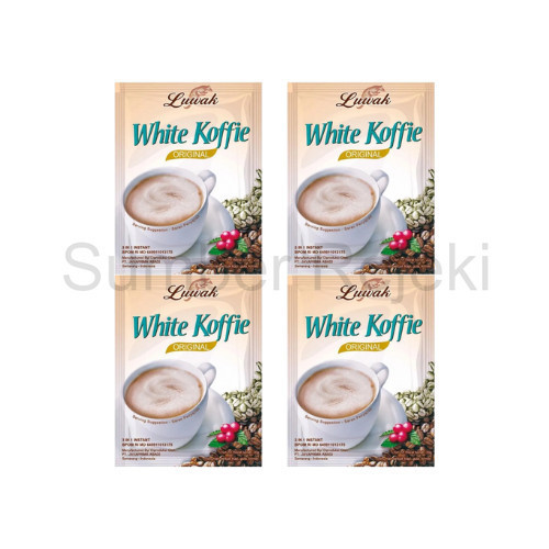 

LUWAK WHITE COFFEE RENTENGAN ISI 10 SACHET | KOPI INSTAN