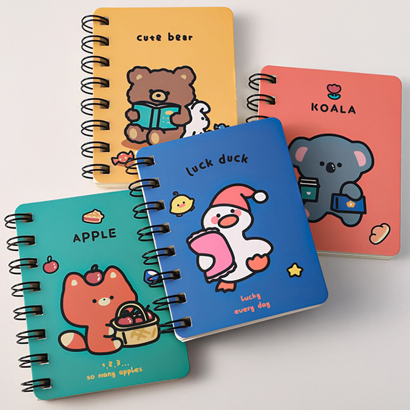 

Coil Notebook Kartun Hewan Portabel Diary Alat Tulis Notebook Lucu MG