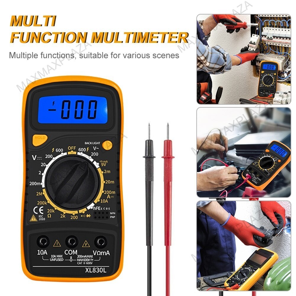 XL830L  Multitester Digital/Avometer Digital XL830L Multimeter Digital AC/DC Voltage Tester